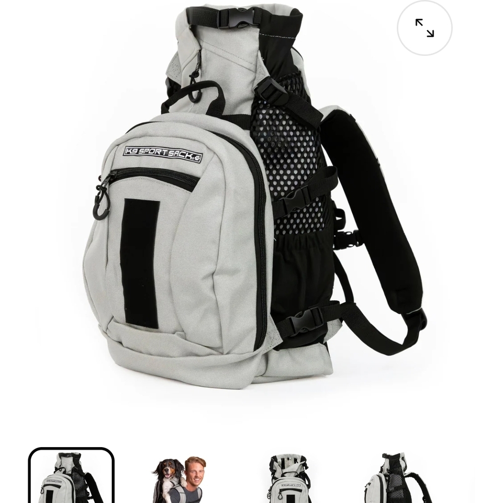 K9 Sport Sack Plus 2 With Removable Storage Bag Size Medium